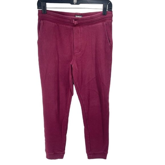 Oshkosh B'gosh Boys Jogger Pants Athletic Active Pull On Elastic Waist Maroon 14 - Picture 2 of 12